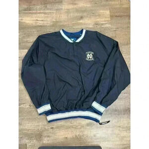 Vintage Starter Notre Dame Fighting Irish Windbreaker Jacket Embroidered XL